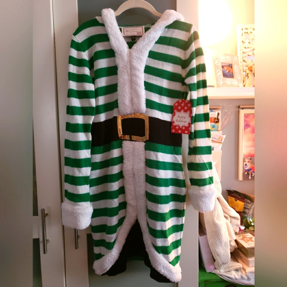 Elf dress, size Medium. Tags still on. Never worn.